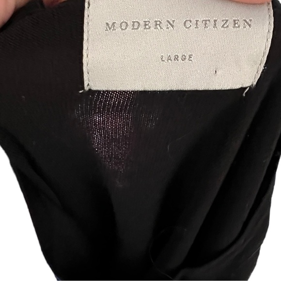 Modern Citizen Black Top with Tie nwot - Picture 8 of 9